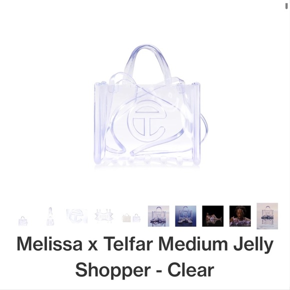 🫧 Melissa X Telfar Medium Jelly Shopper 🫧 - Picture 8 of 14